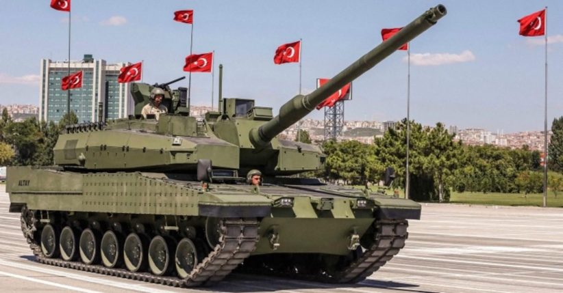 Altay T1 battle tank representative for Turkey's defence industry 
