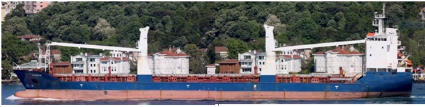 Delivery of wheat from Ukraine to Turkey by the cargo ship “Souria”