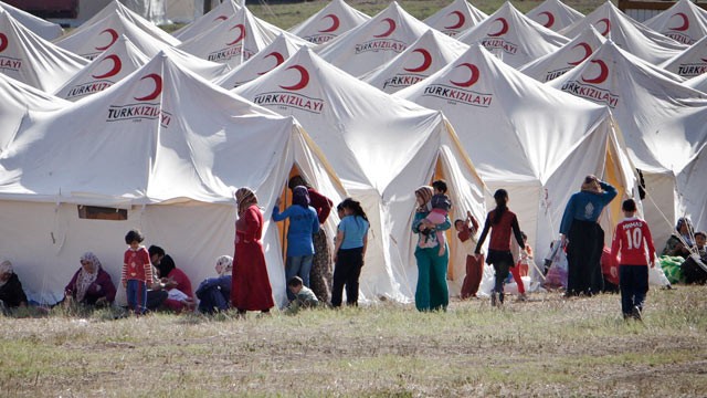 Syrian child refugees in Turkey